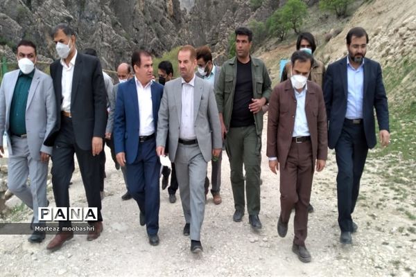 بازدید استاندار کهگیلویه و بویراحمد از منطقه چیتاب