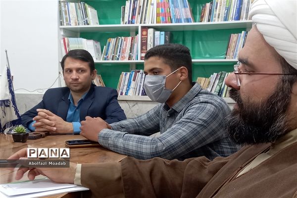 دیدار نماینده ترشیز با اعضای هیات رئیسه مجلس دانش‌آموزی پسران