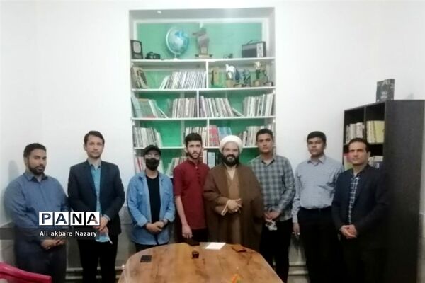 دیدار نماینده ترشیز با اعضای هیات رئیسه مجلس دانش‌آموزی پسران