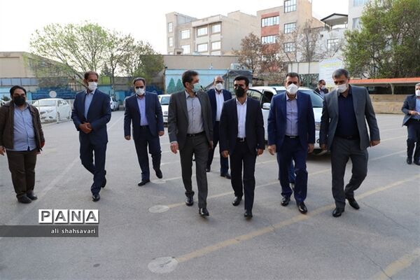 بازدید معاون تربیت‌بدنی و سلامت وزارت آموزش و پرورش از روند آموزش حضوری در استان کرمانشاه