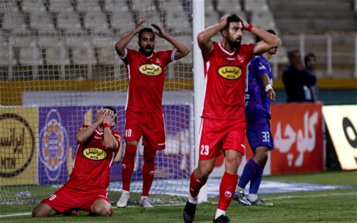 شانس قهرمانی پرسپولیس کمرنگ شد؛ باید ضعف گلزنی تیم حل شود