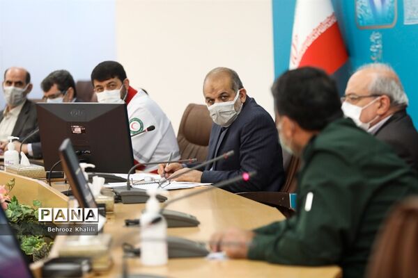 جلسه قرارگاه عملیاتی ستاد ملی مبارزه با کرونا