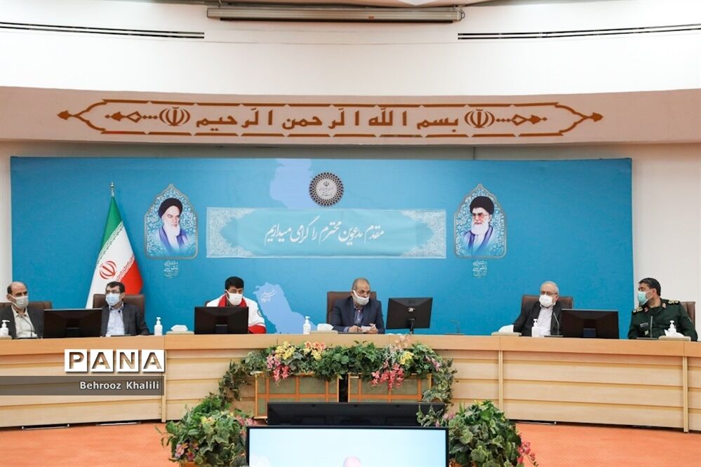 جلسه قرارگاه عملیاتی ستاد ملی مبارزه با کرونا