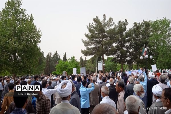 اجتماع بزرگ مردم شهید پرور کاشمر