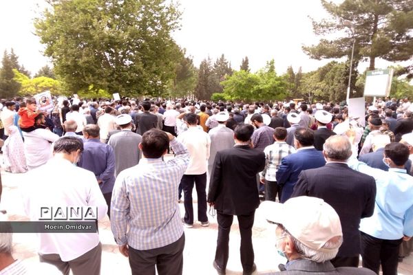 اجتماع بزرگ مردم شهید پرور کاشمر