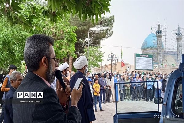 اجتماع بزرگ مردم شهید پرور کاشمر