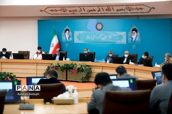 جلسه قرارگاه ستاد ملی مبارزه با کرونا