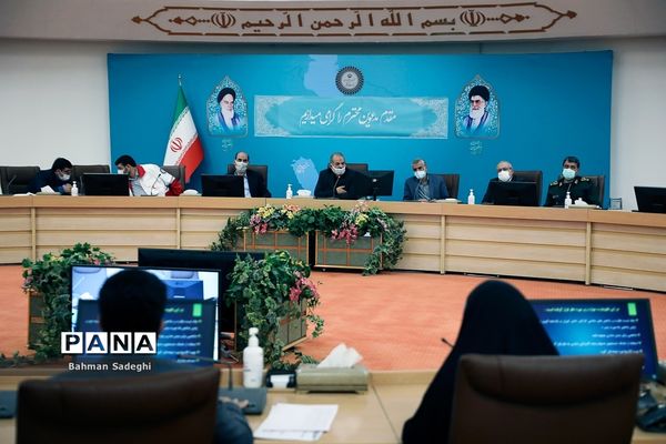 جلسه قرارگاه ستاد ملی مبارزه با کرونا