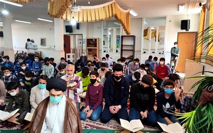آئین ترتیل خوانی قرآن کریم در مدرسه تمام تشکیلاتی ثقفی قم
