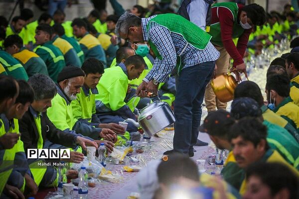 ضیافت افطاری پاکبانان