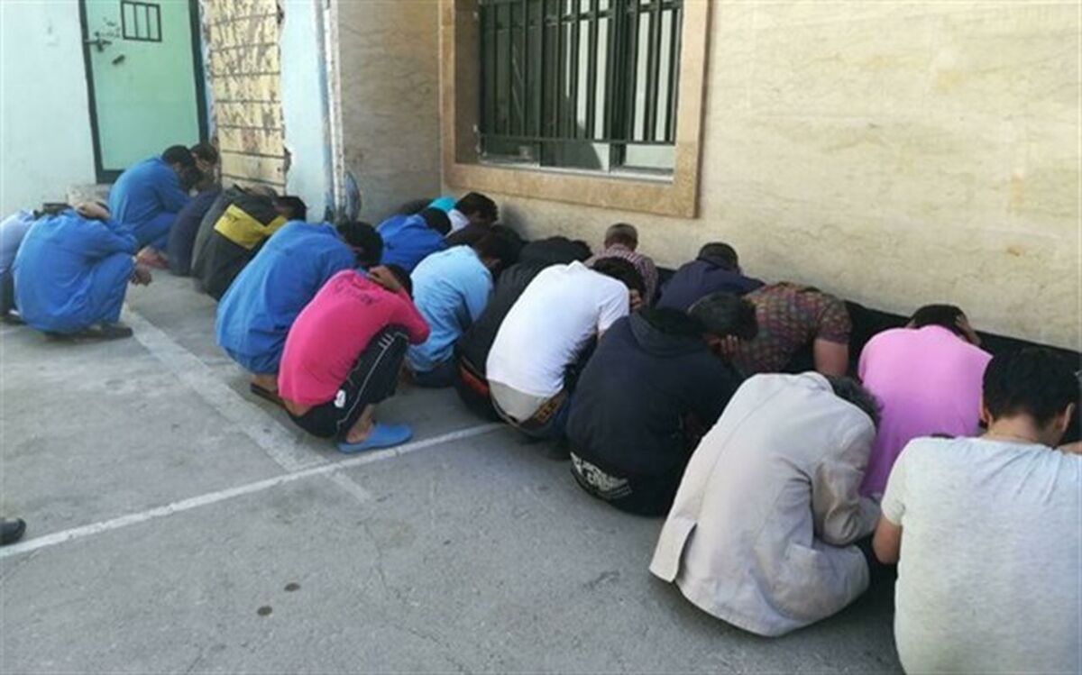 جمع‌آوری  ۵۴‌نفر معتاد متهاجر در ملارد
