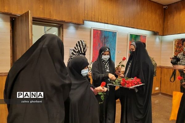 نمایشگاه گروهی خط نقاشی «به‌ نام تو..» در شهرستان دماوند