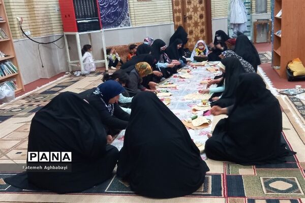 برپایی سفره افطاری در مسجد امام هادی(ع)