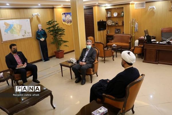 دیدار مدیرکل اتحادیه انجمن‌های اسلامی شهرستان‌های استان تهران با مسئولان رودهن