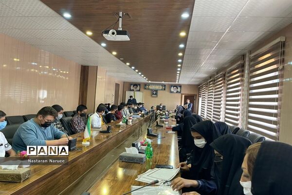 افتتاحیه دومین دوره مجلس دانش‌آموزی ناحیه یک زاهدان