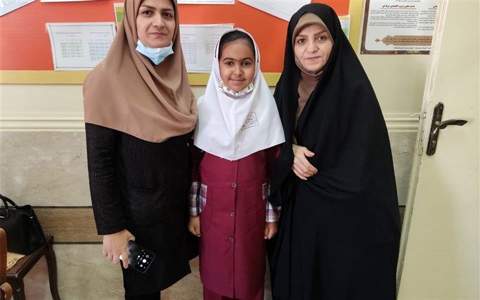 دیدار رئیس کیفیت بخشی مدارس روستایی وزارت آموزش و پرورش با دانش آموز خوزستانی