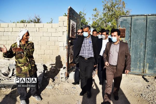 افتتاح آسفالت روستایی  قلعه سوخته شهرستان بوشهر