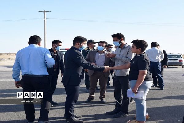 افتتاح آسفالت روستایی  قلعه سوخته شهرستان بوشهر