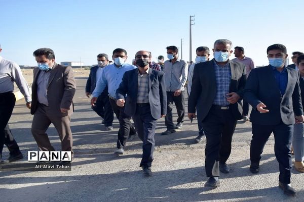 افتتاح آسفالت روستایی  قلعه سوخته شهرستان بوشهر