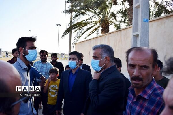 افتتاح آسفالت روستایی  قلعه سوخته شهرستان بوشهر