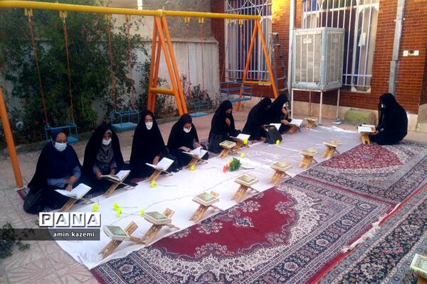 محفل های انس با قرآن دبیرستان امام حسن‌مجتبی و دارالقرآن امیر‌المومنین (ع)