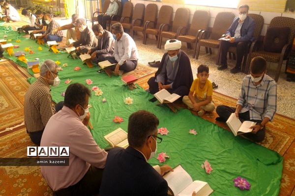 محفل های انس با قرآن دبیرستان امام حسن‌مجتبی و دارالقرآن امیر‌المومنین (ع)