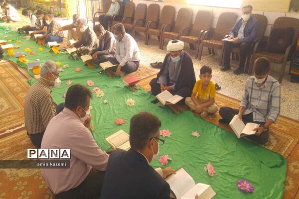 محفل های انس با قرآن دبیرستان امام حسن‌مجتبی و دارالقرآن امیر‌المومنین (ع)