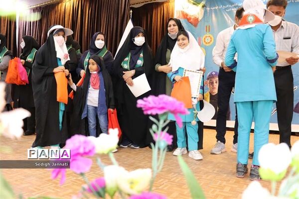 آخرین روز اردوی دانش‌آموزی در آباده