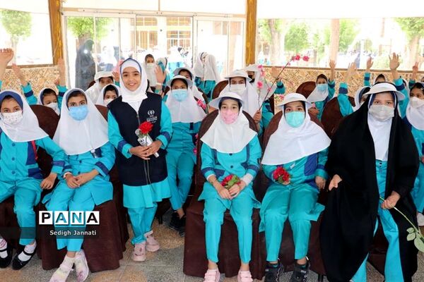آخرین روز اردوی دانش‌آموزی در آباده