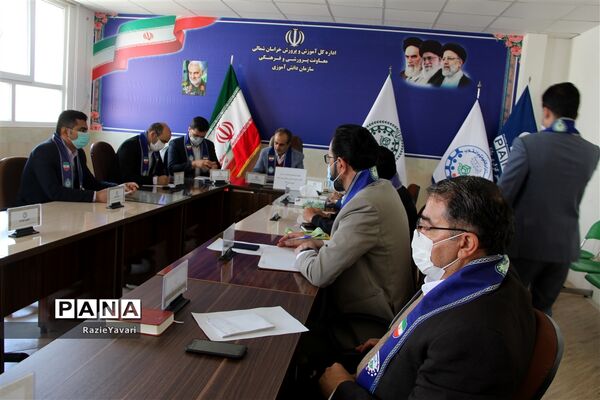 اولین گردهمایی همکاران سازمان دانش‌آموزی استان خراسان شمالی در سال 1401