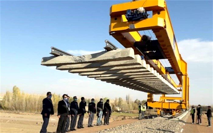 راه‌آهن رشت‌ کاسپین 68 درصد پیشرفت کرد