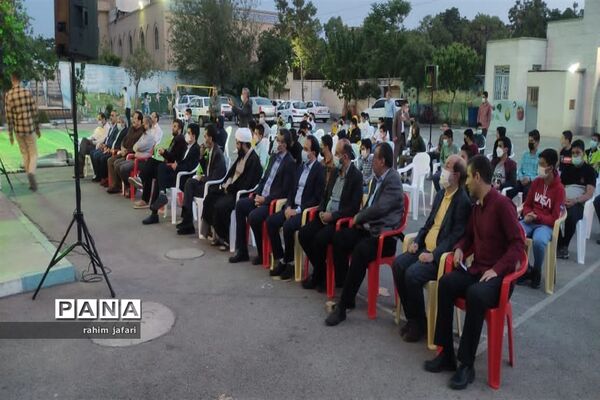 محفل انس با قرآن دبیرستان جواد الائمه  ناحیه دو شهرری