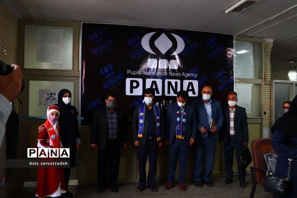 افتتاح دفتر خبرگزاری پانا در سازمان دانش‌آموزی ناحیه 4 شیراز