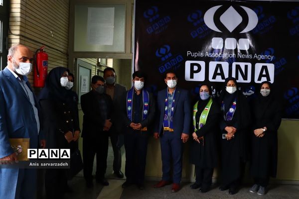 افتتاح دفتر خبرگزاری پانا در سازمان دانش‌آموزی ناحیه 4 شیراز