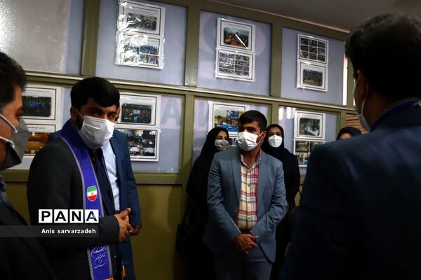 افتتاح دفتر خبرگزاری پانا در سازمان دانش‌آموزی ناحیه 4 شیراز