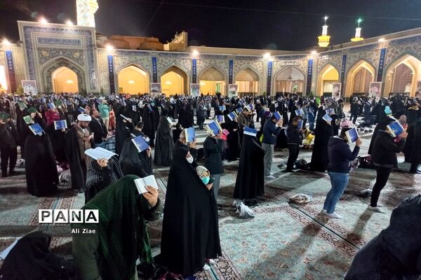 مراسم شب قدر نوزدهم ماه مبارک رمضان در حرم مطهر رضوی