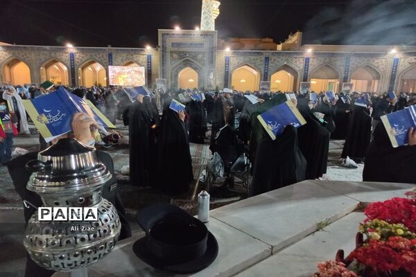 مراسم شب قدر نوزدهم ماه مبارک رمضان در حرم مطهر رضوی