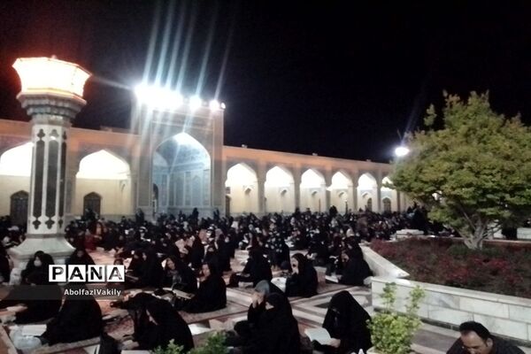 مراسم شب قدر و نوزدهم ماه رمضان در زیارتگاه شهید مدرس کاشمر