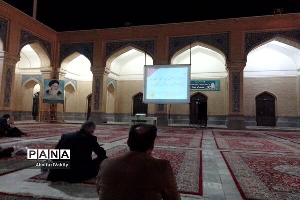 مراسم شب قدر و نوزدهم ماه رمضان در زیارتگاه شهید مدرس کاشمر
