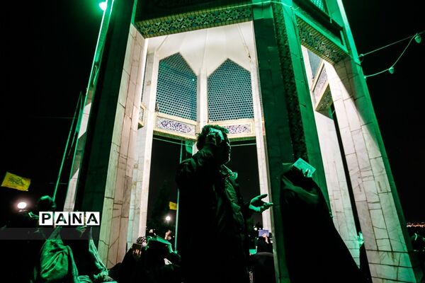 مراسم احیای شب نوزدهم در تپه نورالشهدا