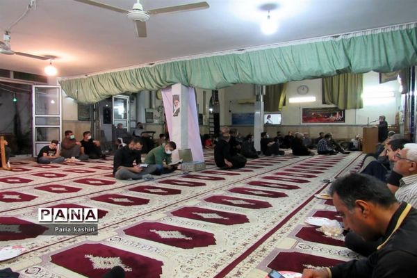 مراسم احیای شب قدر در مسجد امام جعفر صادق(ع)