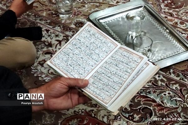 برگزاری مراسم شب احیادرموسسه فرهنگی مذهبی ابن حسام بیرجند