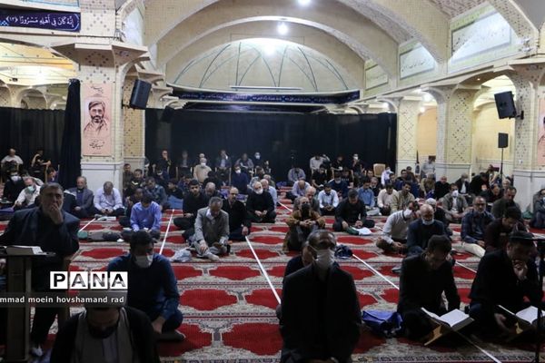 مراسم شب قدر نوزدهم رمضان مسجد النبی قزوین