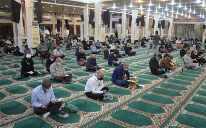 مراسم احیاء شب 19 ماه مبارک رمضان در مصلی بوشهر برگزار شد