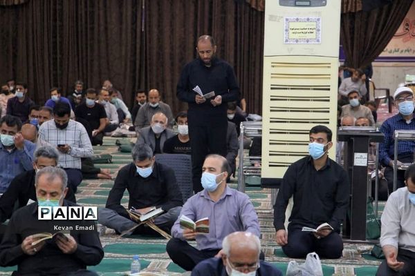 مراسم احیاء شب 19 ماه مبارک رمضان در مصلی بوشهر