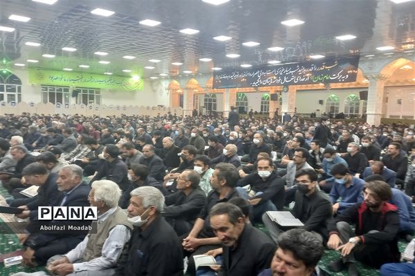 مراسم شب بیست و یکم ماه رمضان در امامزاده سید حمزه