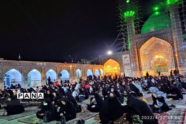 مراسم شب بیست و یکم ماه رمضان در امامزاده سید حمزه