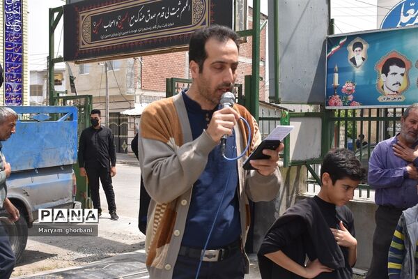 مراسم دسته‌روی دانش‌آموزان بهنمیری