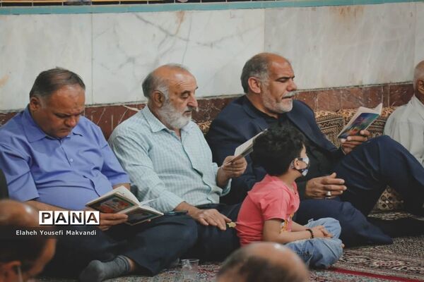 مراسم احیا شب بیست و یکم در شهرستان امیدیه