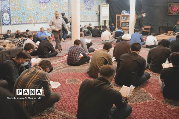 مراسم احیا شب بیست و یکم در شهرستان امیدیه